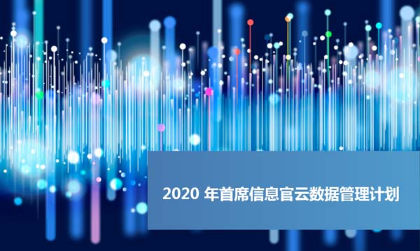 2020 年首席信息官云数据管理计划